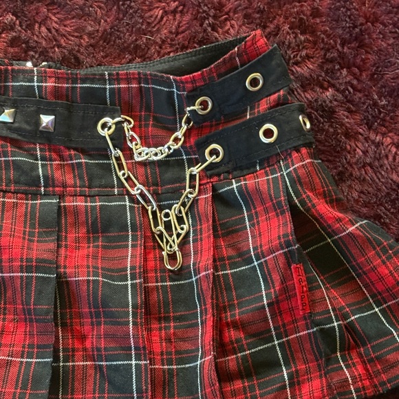 TRIPP NYC plaid vintage skirt - Picture 2 of 5